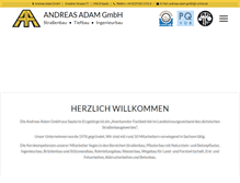 Tablet Screenshot of adam-sayda.de